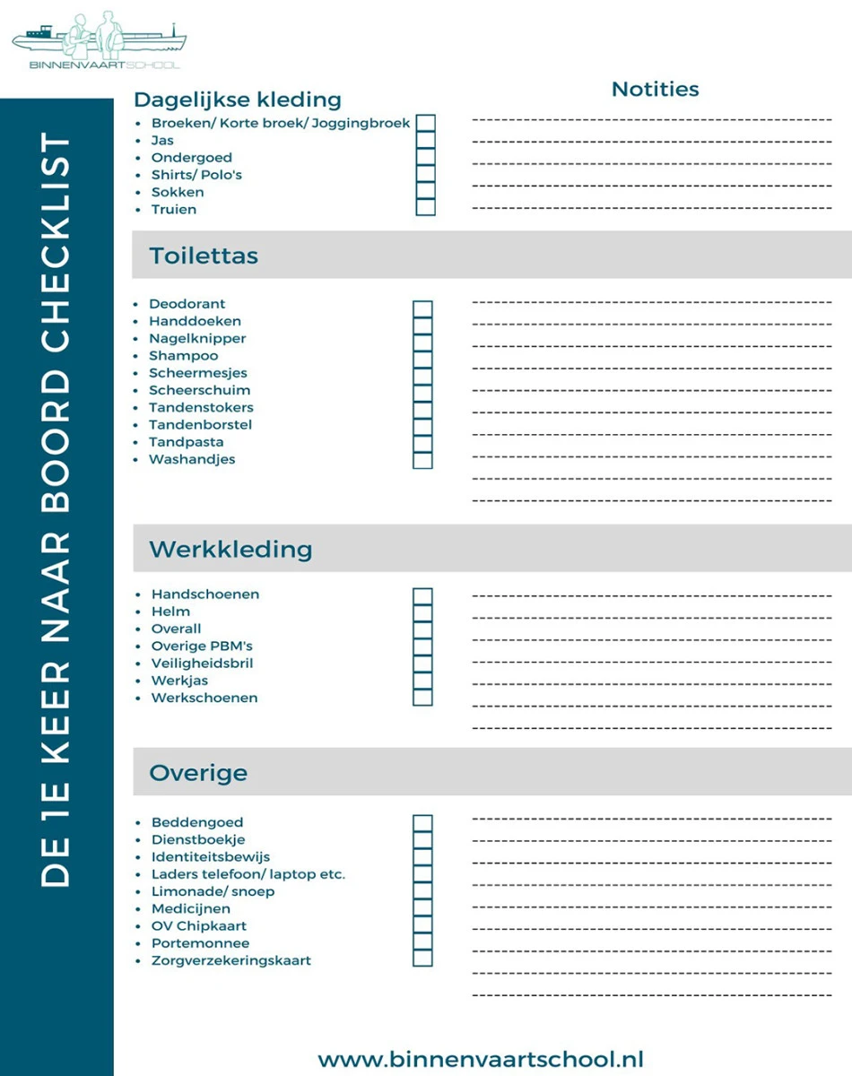 Klik hier om de checklist te downloaden